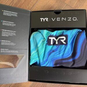 NEW TYR Venzo, size 24 - Blue/Turq Open Back